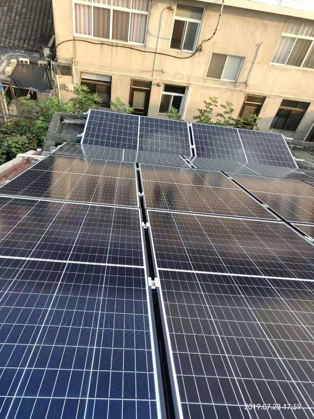 南通天合原装7.7KW户用光伏电站